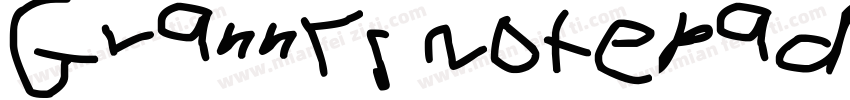 Grannys Notepad字体转换